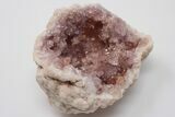 Beautiful, Pink Amethyst Geode Half - Argentina #195355-1